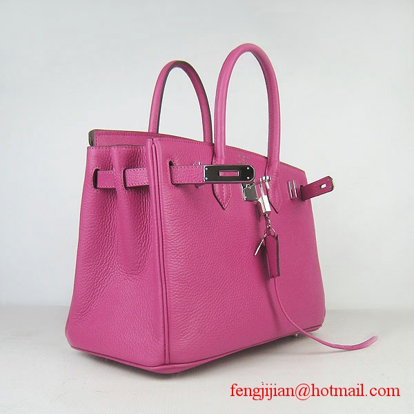 Hermes Birkin 30cmTogo Leather Bag Peachblow 6088